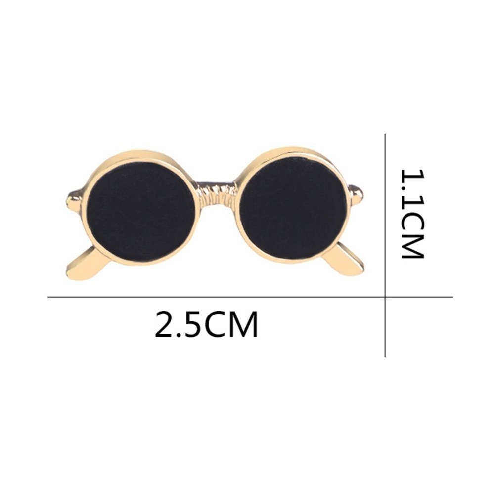 Sunglasses Mens Badge Brooch Pin Lapel Pin Bag Shirt Suit Wedding Groom Gift Image 7