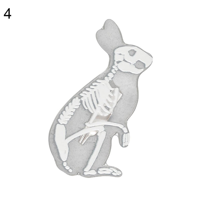 Clear Pig Cat Penguin Rabbit Bird Mouse Brooch Pin Denim Jacket Backpack Badge Image 1