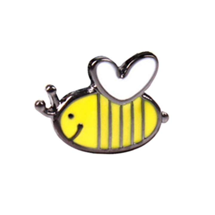 Cute Women Honeybee Enamel Brooch Pin Clothing Collar Scarf Bag Jewelry Gift Image 3