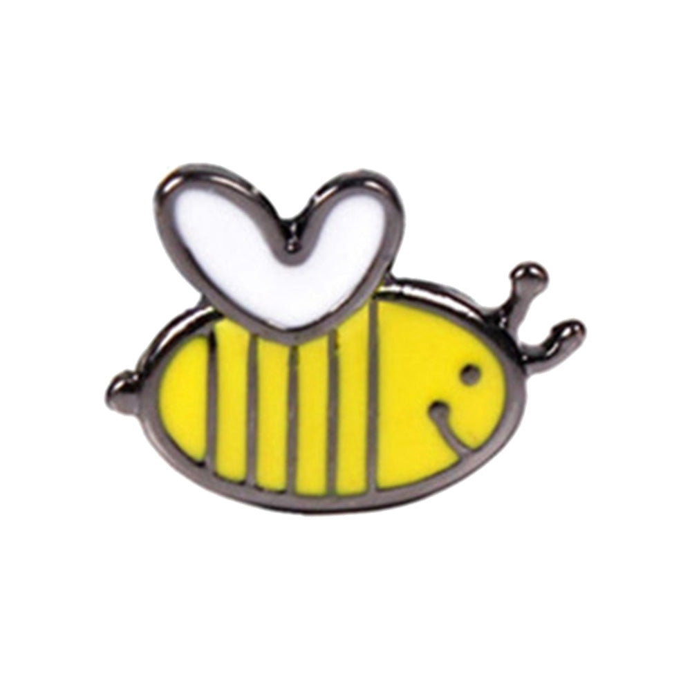 Cute Women Honeybee Enamel Brooch Pin Clothing Collar Scarf Bag Jewelry Gift Image 4