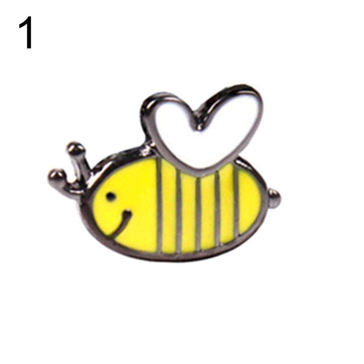 Cute Women Honeybee Enamel Brooch Pin Clothing Collar Scarf Bag Jewelry Gift Image 7