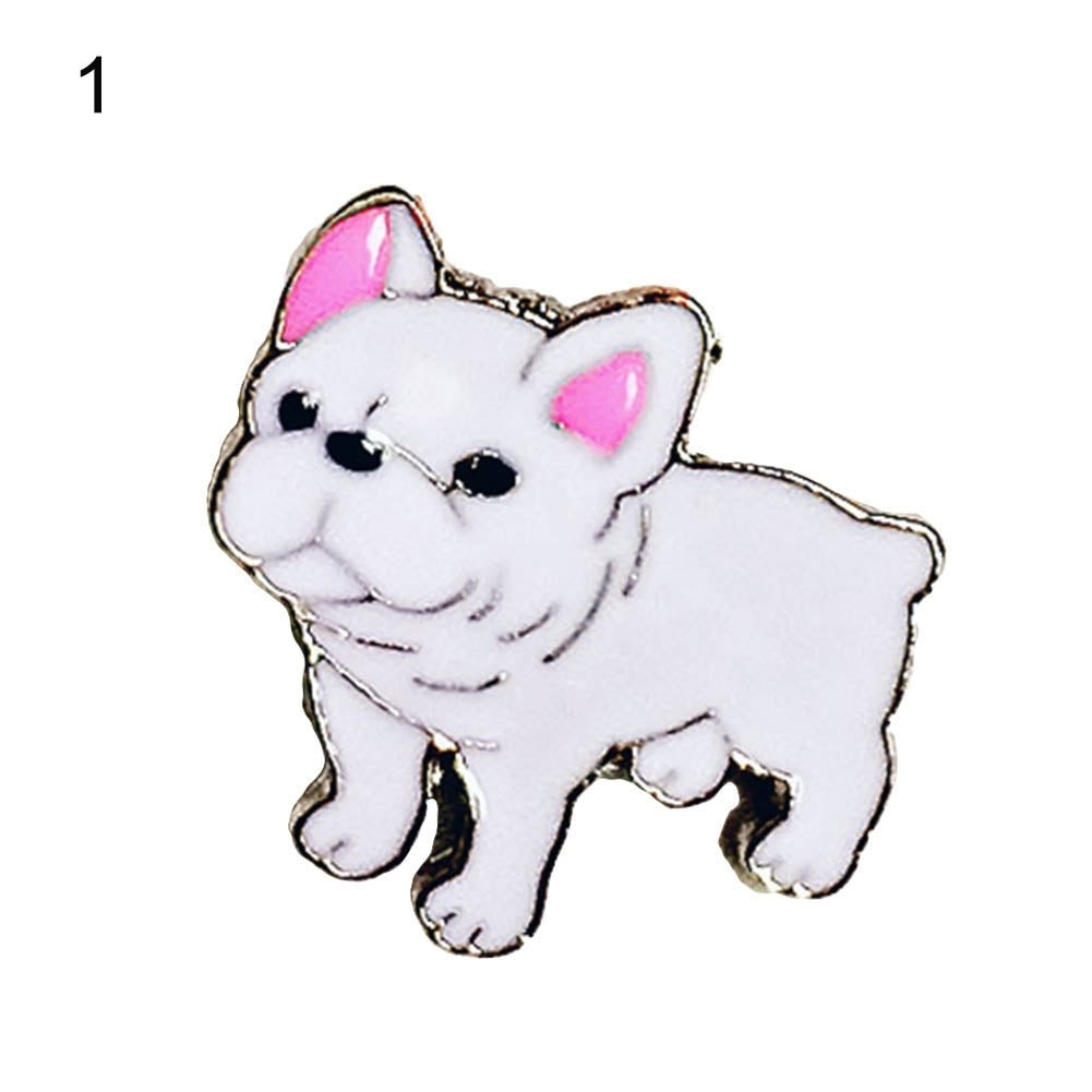 Cute Animal Pet Dog Enamel Brooch Pin Badge Shirt Jacket Collar Jewelry Gift Image 2