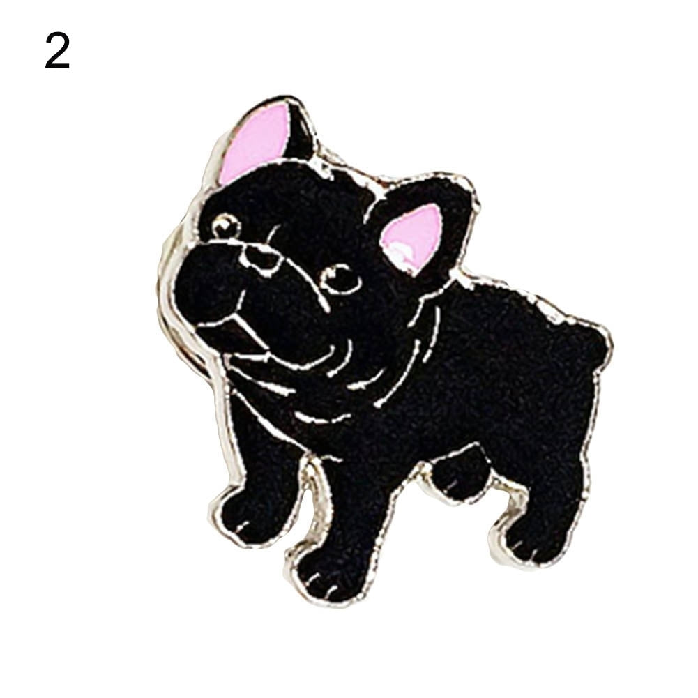 Cute Animal Pet Dog Enamel Brooch Pin Badge Shirt Jacket Collar Jewelry Gift Image 3