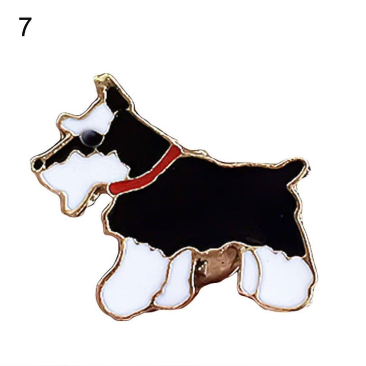 Cute Animal Pet Dog Enamel Brooch Pin Badge Shirt Jacket Collar Jewelry Gift Image 1