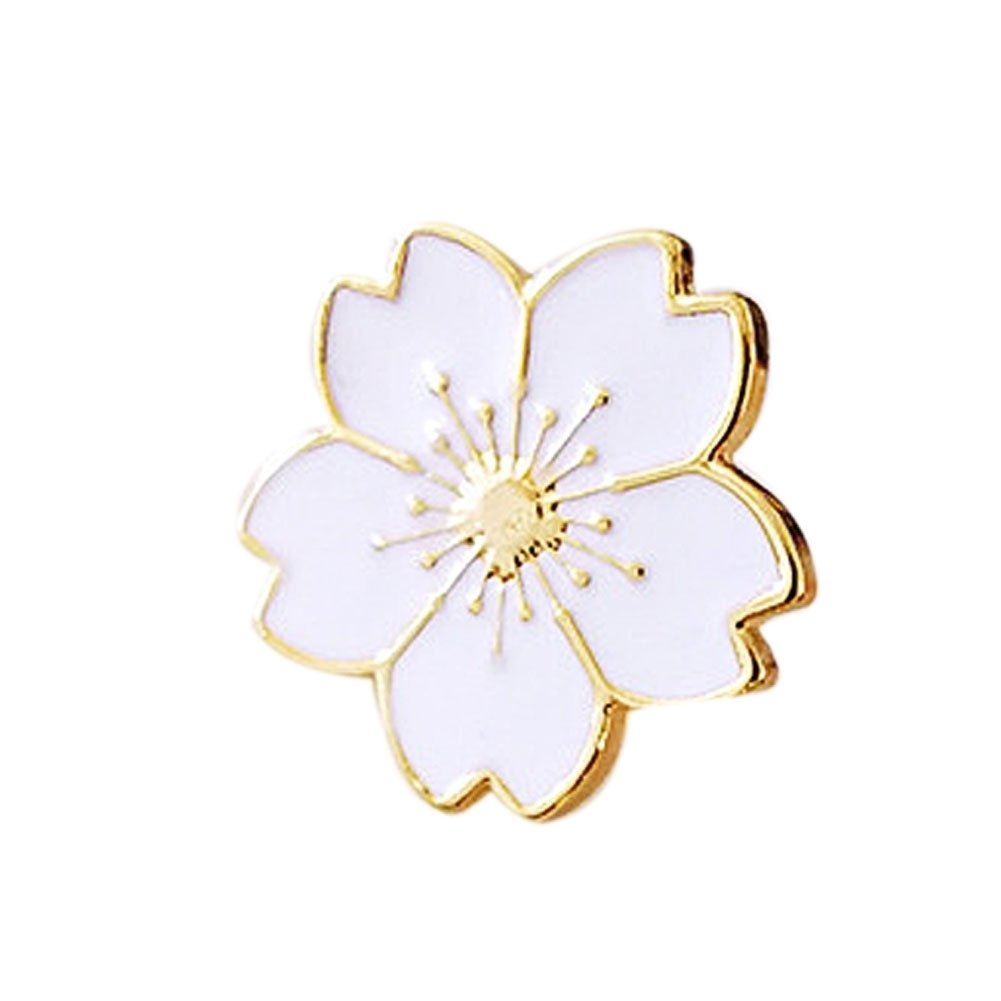 Fashion Flower Metal Brooch Pin Women Sweater Shirt Collar Badge Decor Jewelry Image 3