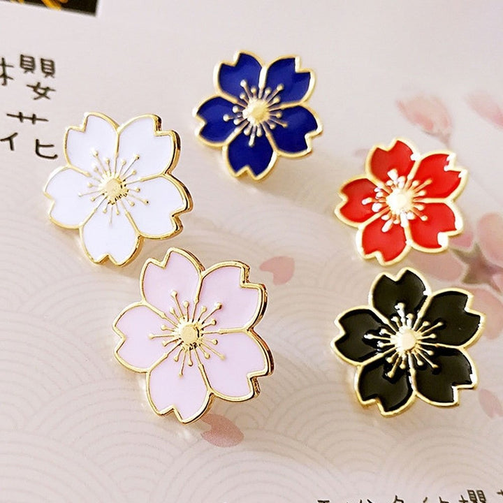 Fashion Flower Metal Brooch Pin Women Sweater Shirt Collar Badge Decor Jewelry Image 7