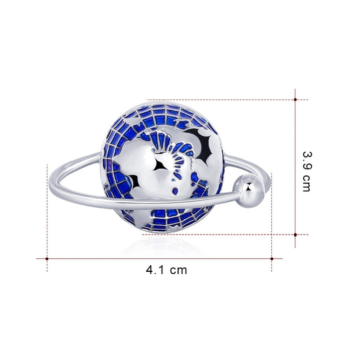 Fashion Unisex Globe Alloy Enamel Brooch Pin Badge Lapel Denim Jacket Decor Image 11