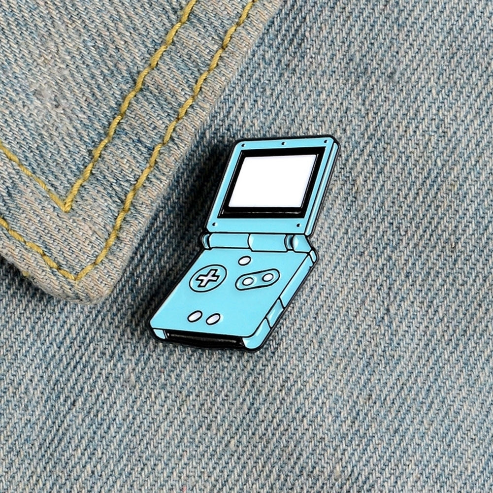 Cute Unisex Game Console Windmill Enamel Shape Brooch Pin Bag Badge Accessory Image 4