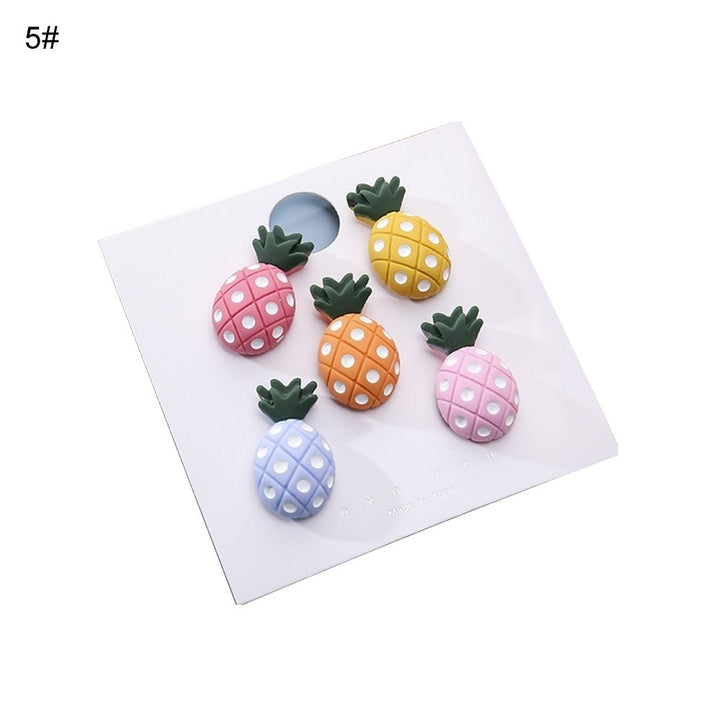 5/10Pcs Cute Women Strawberry Flower Brooch Pins Clothes Cardigan Shawl Clips Image 10