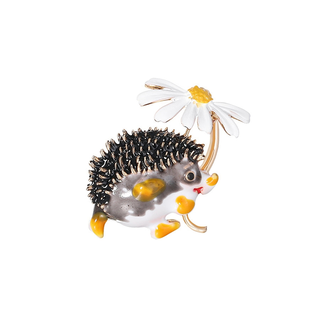 Creative Hedgehog Flower Shape Brooch Pin Clothes Bag Jewelry Accessory Gift Image 11