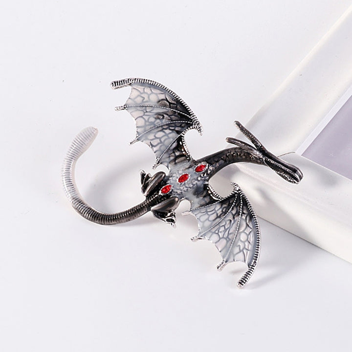 Punk Dragon Flying Shape Brooch Pin Lapel Clothes Bag Jewelry Accessory Gift Image 7