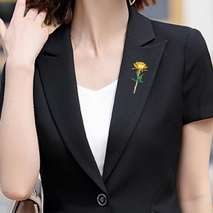 Brooch Find Workmanship Decoration Delicate Alloy Flower Corsage for Clothes Image 4