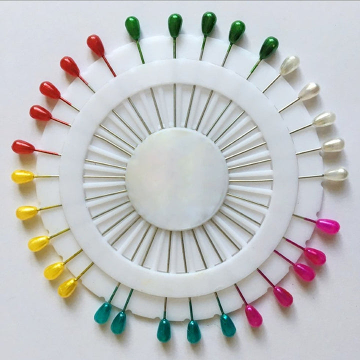 30Pcs/Box Pins Decorative Minimalistic Alloy Love Heart Bead Dressmaking Pins for Image 10