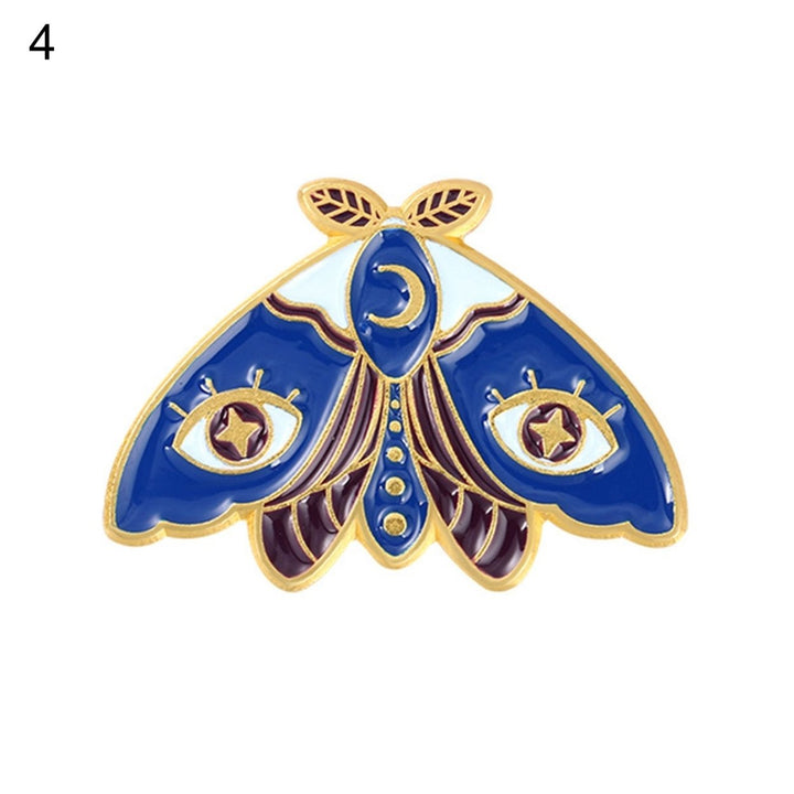 Women Brooch Moth Enamel Exquisite Special Cute Bag Pin for Gift Image 1