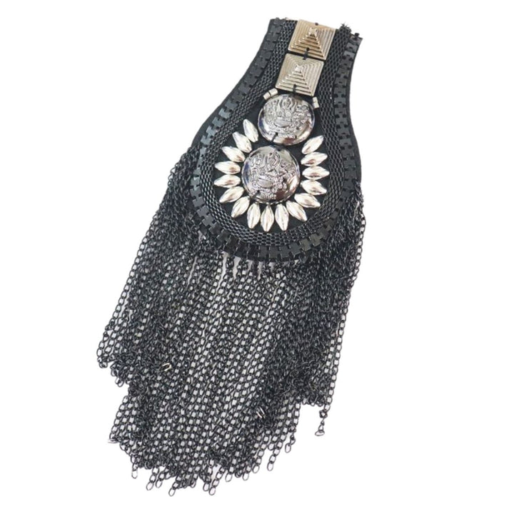 Shoulder Brooch Tassels Punk Jewelry Lightweight Wear-resistant Brooch Pin Clothes Decor Image 2