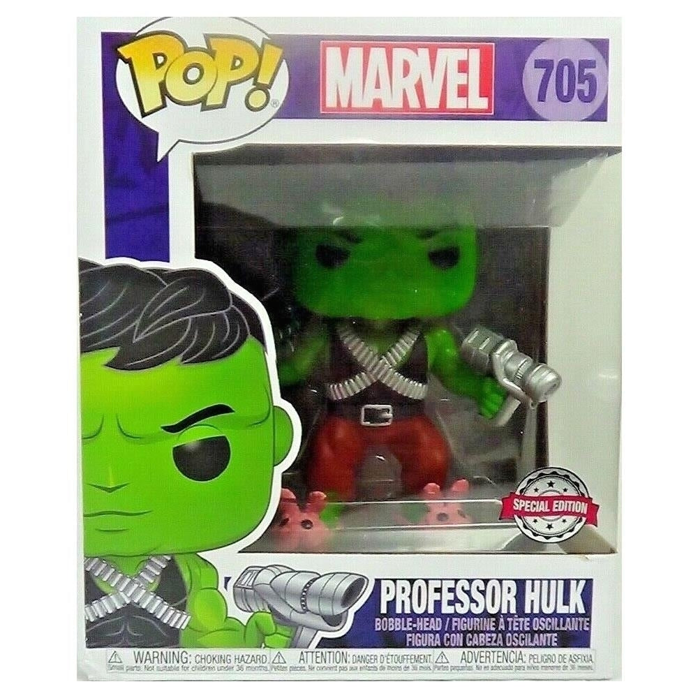 Funko Pop Professor Hulk 6" Deluxe Marvel Super Heroes Figure Image 2