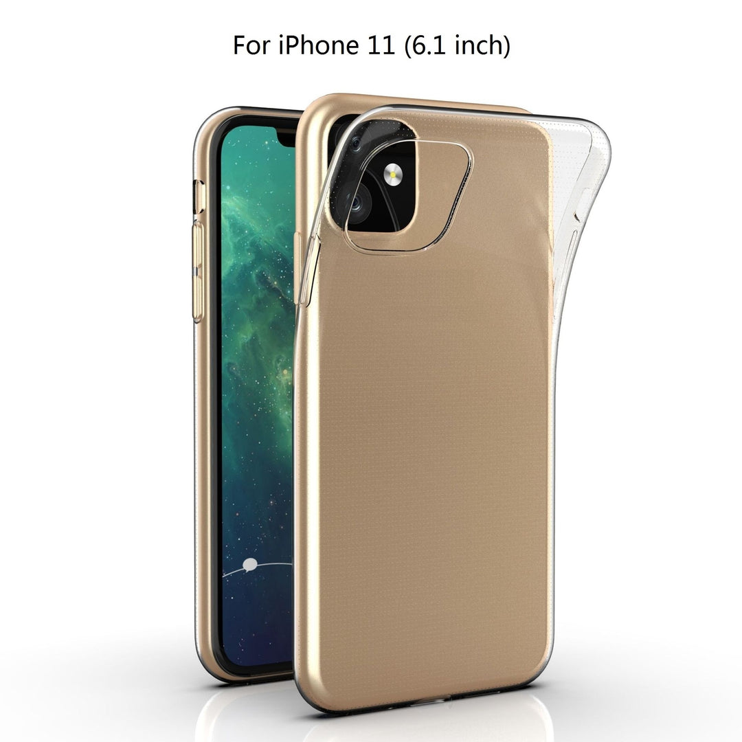 navor Case Compatible with iPhone 11 6.1 inchSoft TPU Silicon Flexible Slim Protective Phone Case (Clear) Image 6