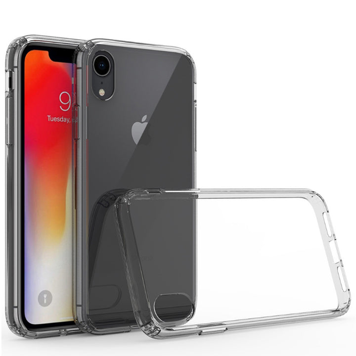 navor TPU + PC Protective Clear Phone Case Compatible with iPhone XR 6.1 Lightweight Slim Fit Shockproof Image 1