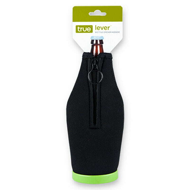 True Bottle Opener and Zip-up Bottle Koozie Random Color Image 2