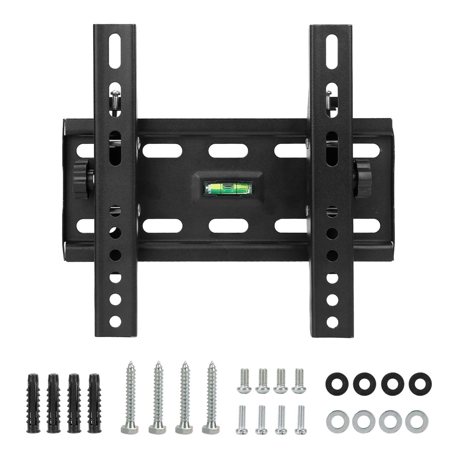 TV Wall Mount TV Wall Holder Bracket Support 15-43 inch Flat TV Max Hole Distance 200x200mm Hold Up To 55lbs15Tilt Image 1