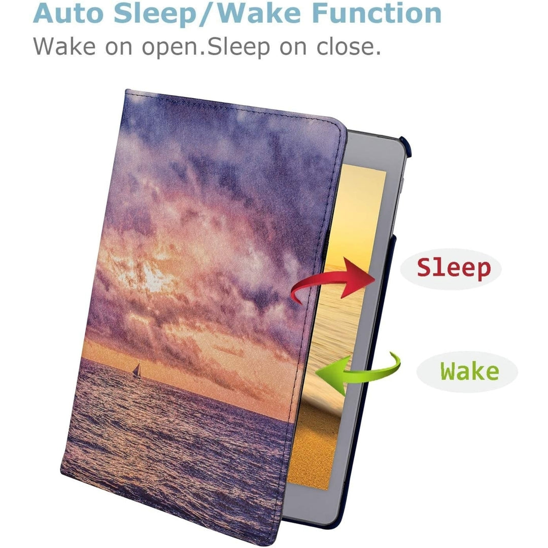 navor Auto Wake & Sleep 360 Degree Rotating Stand Case Compatible with iPad 10.2-inch 8th Generation (2020),iPad 10.2" Image 3