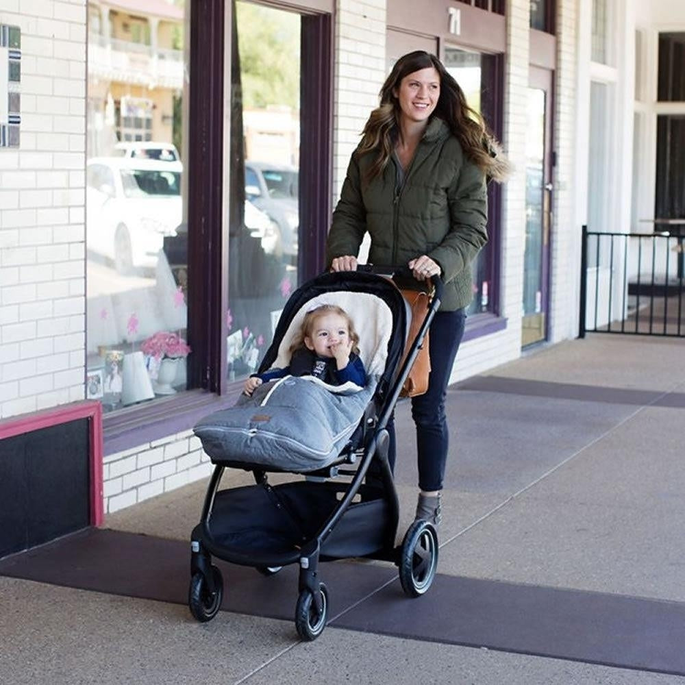 JJ Cole Bundleme Urban Toddler Bunting Bag Pink for Car Seat or Stroller J00874 Image 10