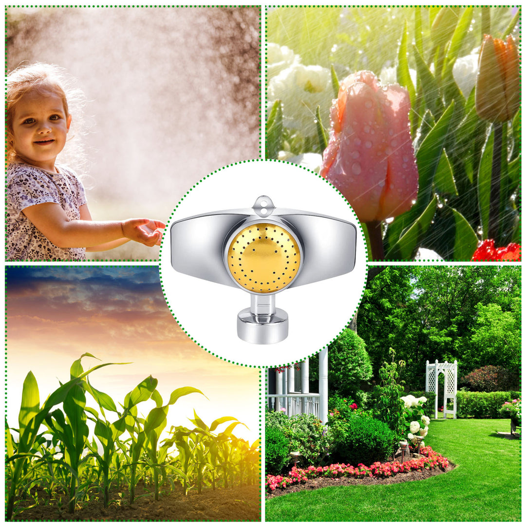 2Pcs Circular Spot Sprinkler 360 Degree Small Circle Sprinkler with Gentle Water Flow Covers up to 30FT Diameter Lawn Image 3