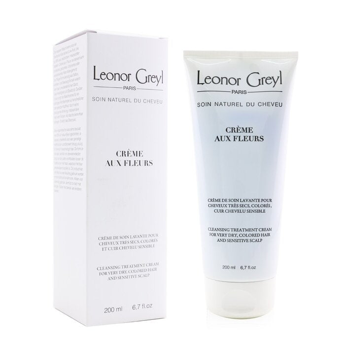 Leonor Greyl - Creme Aux Fleurs Cleansing Treatment Cream Shampoo (For Very Dry Hair and Sensitive Scalp)(200ml/7oz) Image 2