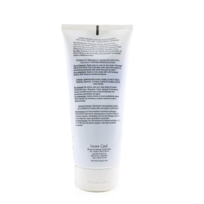 Leonor Greyl - Creme Aux Fleurs Cleansing Treatment Cream Shampoo (For Very Dry Hair & Sensitive Scalp)(200ml/7oz) Image 3