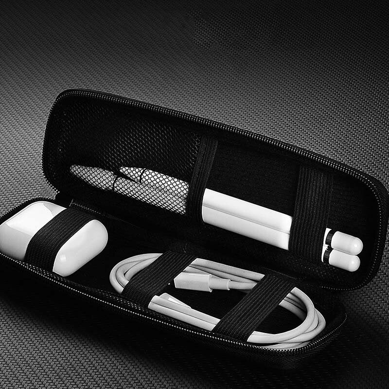 navor Premium PU Leather Holder Case Compatible with iPad Pro Pencil, Samsung Stylus Pen & for Surface Pen, Black Image 2