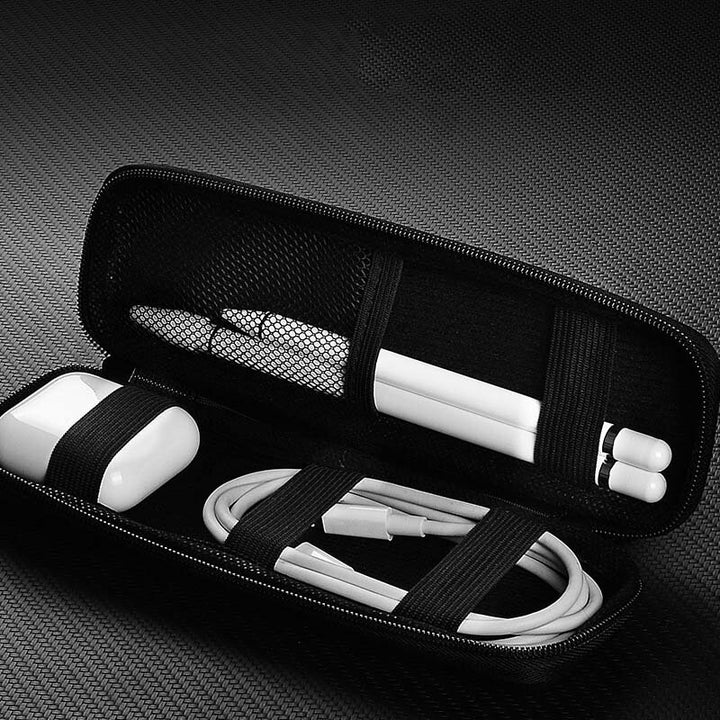 navor Premium PU Leather Holder Case Compatible with iPad Pro Pencil, Samsung Stylus Pen & for Surface Pen, Black Image 2