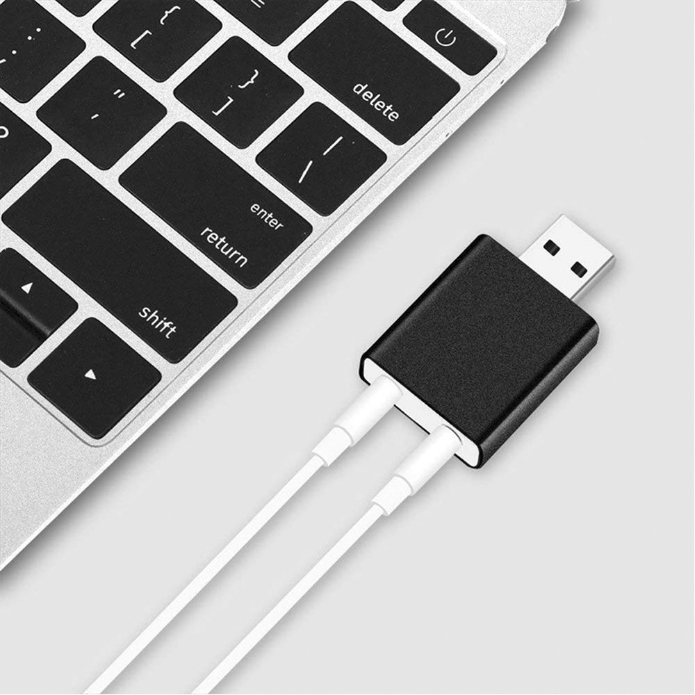 navor Plug and Play USB Audio Adapter with 3.5mm Speaker Microphone and Headphone Jacks Compatible with Windows Linux Image 4