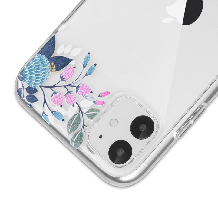 navor Clear Case Cute Flower Design Compatible with iPhone 11 6.1 inch Soft and Flexible TPU Slim Shockproof Image 6