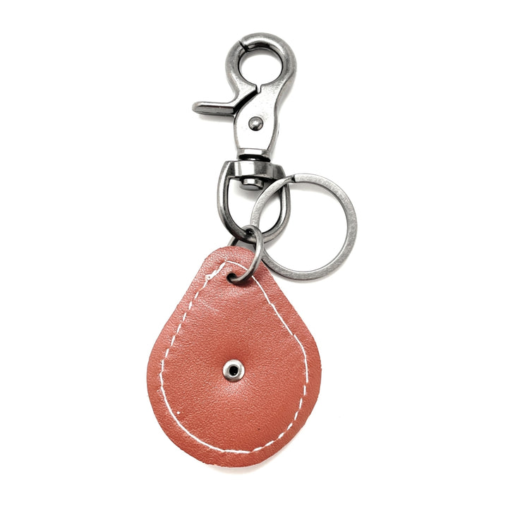 Lone Star Keychain Law Enforcement Badge Key Chain State Police Lone Star State Keyring Brown Leather Texas Ranger Gift Image 4