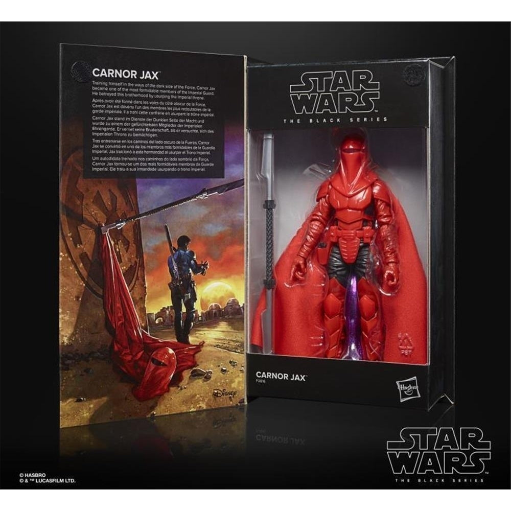 Star Wars Carnor Jax Action Figure Crimson Empire Black Series LucasFilm 50th Anniversary Hasbro Image 3