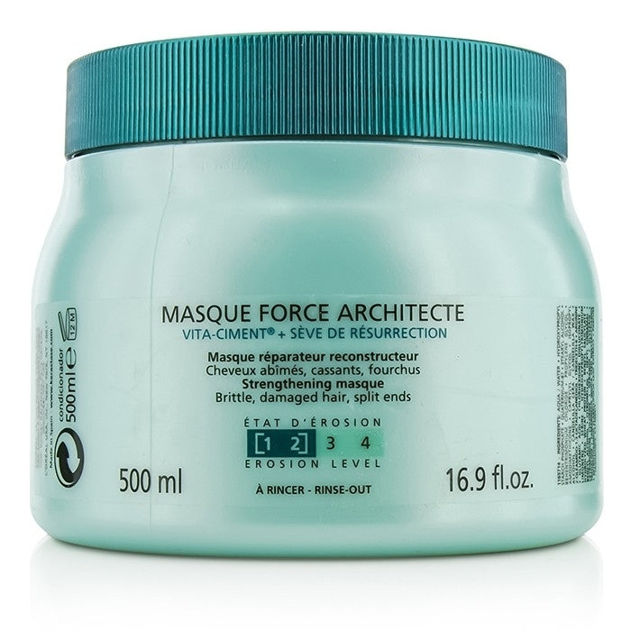 Kerastase - Resistance Force Architecte Reconstructing Masque (For BrittleVery Damaged HairSplit Ends)(500ml/16.9oz) Image 1