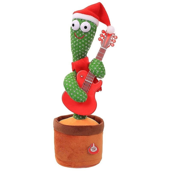 Cactus Plush Toy Shaking Dancing Recording Lighting Cactus Image 4