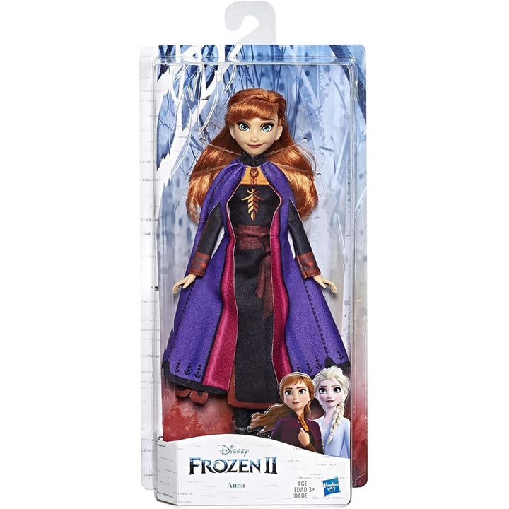 Disney Frozen 2 Anna Doll Long Red Hair 11" Hasbro Model E6710 Kids Toy Image 2