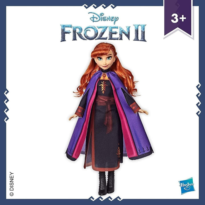 Disney Frozen 2 Anna Doll Long Red Hair 11" Hasbro Model E6710 Kids Toy Image 8