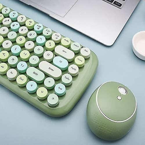 Mofii Wireless Mini Candy Keyboard Mouse Combo Set Mix Color 2.4g Image 4