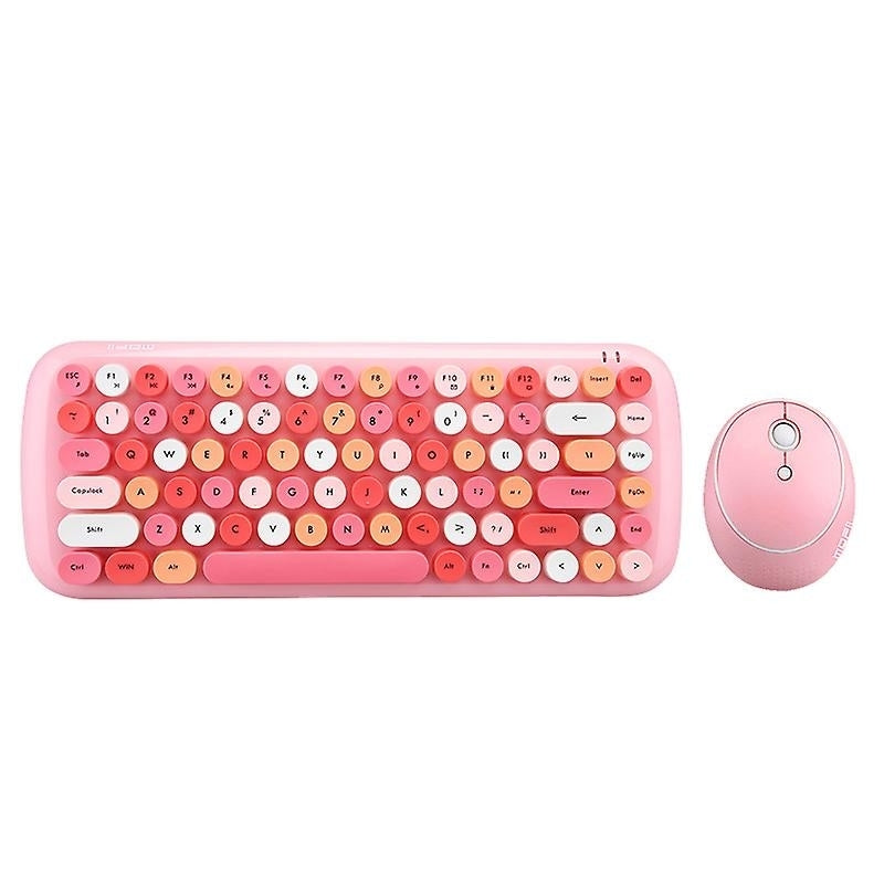 Mofii Wireless Mini Candy Keyboard Mouse Combo Set Mix Color 2.4g Image 7