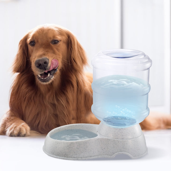 1Gal Pet Water Dispenser Self-Dispensing Gravity Pets Water Feeder Image 6