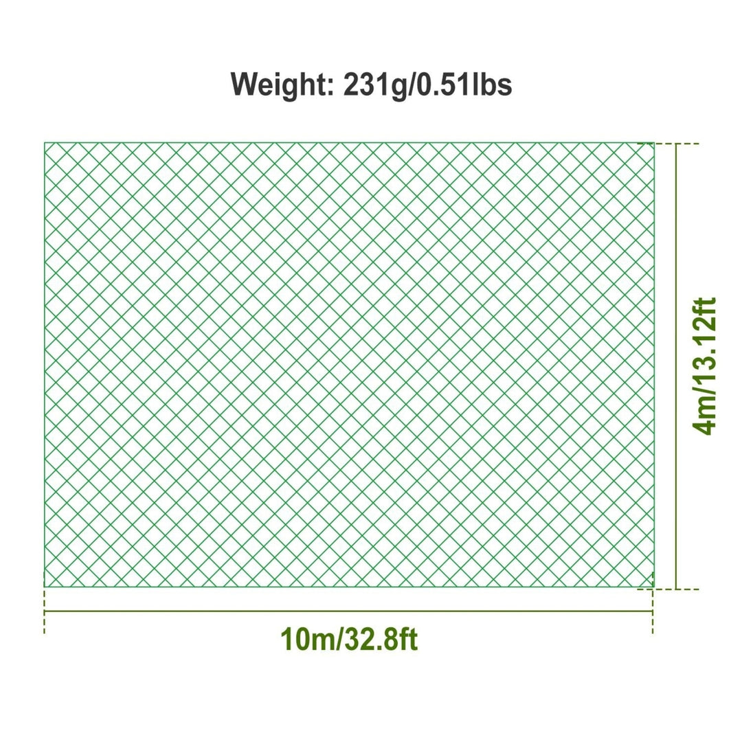 Heavy Duty PE Garden Netting 13x33ft Anti Bird and Animal Protection Mesh Image 4