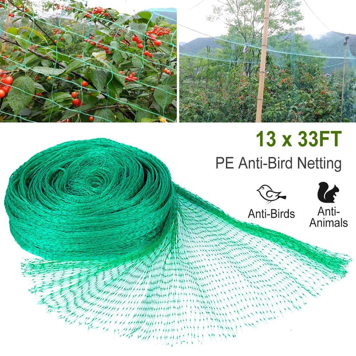 Heavy Duty PE Garden Netting 13x33ft Anti Bird and Animal Protection Mesh Image 6