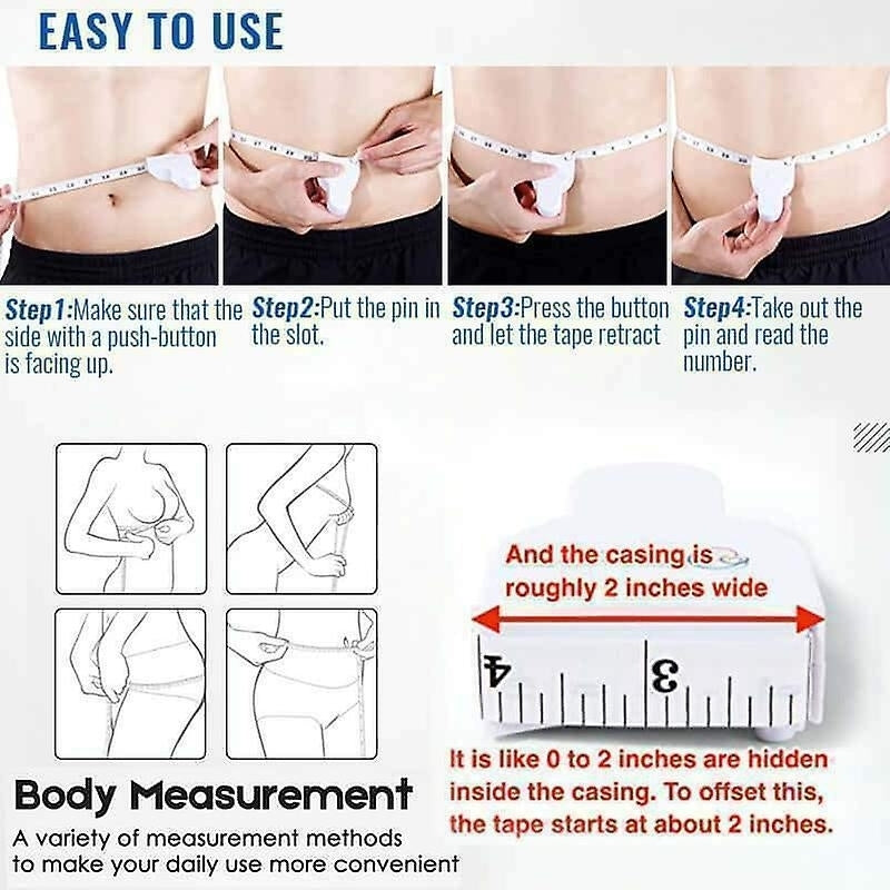 Y Shaped Ruler Body Fitness Tape Ruler Waist Arm Accurate Measuring Scale Tools Image 3