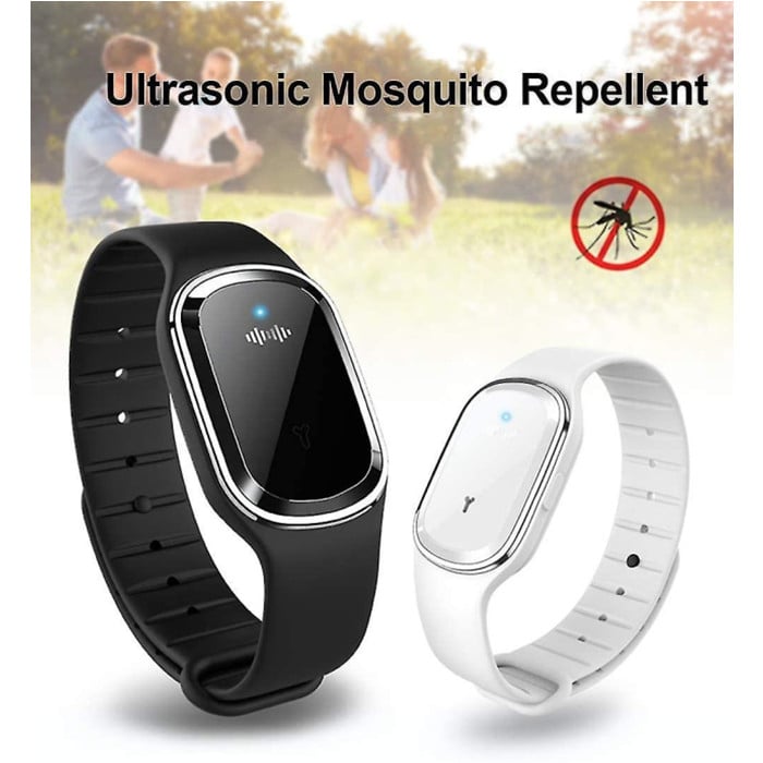 M1 Electronic Ultrasonic Mosquito Repellent Bracelet Anti Mosquito Watch Outdoor Image 3