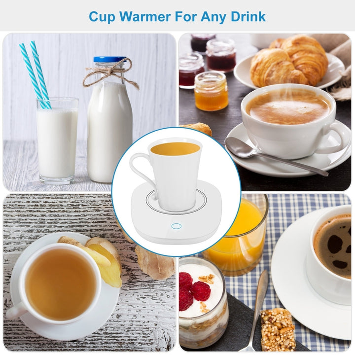Coffee Mug Warmer Cup Warmer Auto Shut Off Coffee Tea Milk Electric Heater Pad Image 7