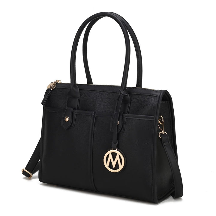 MKF Collection Livia Satchel Multi-Functional Shoulder Bag Handbag by Mia K Image 2