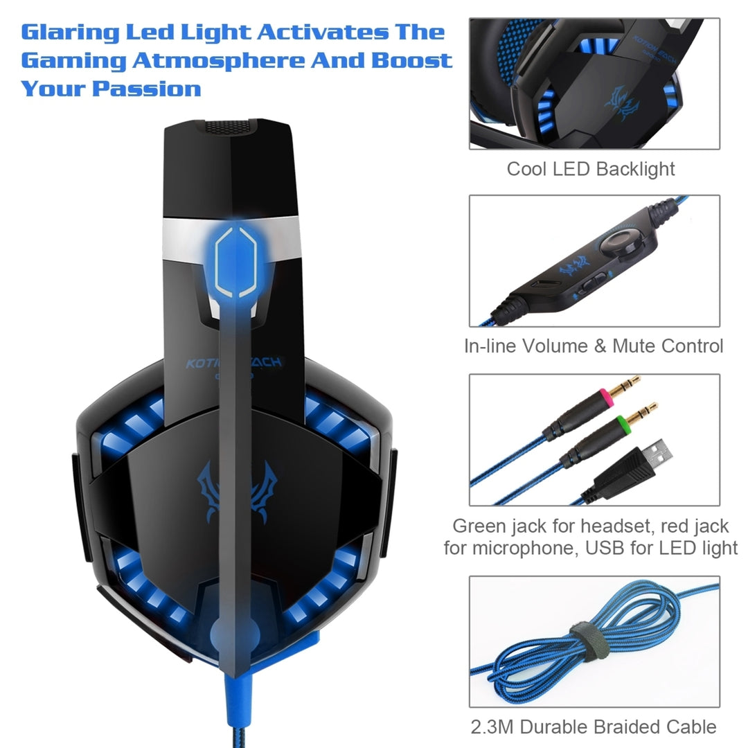 Kotion Each G2000 Gaming Headset Over Ear Headphones for PS4 Image 8