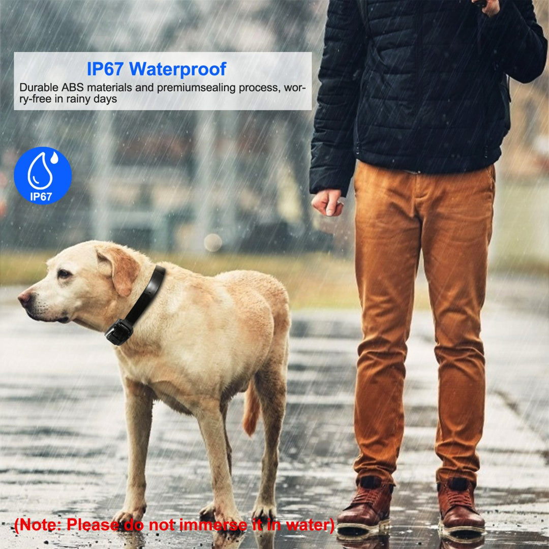 Dog Training Collar Receiver IP67 Waterproof Dog Bark Shock Collar GPCT1300Receive Only Image 3